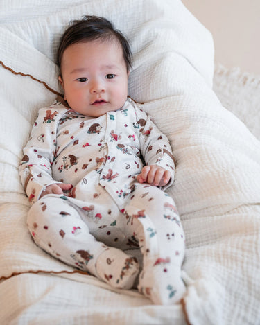 Bebe - Toby LS Zip Onesie
